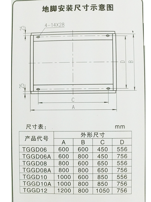 GGD型交流低壓配電柜柜體